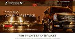 Desktop Screenshot of citylimosf.com